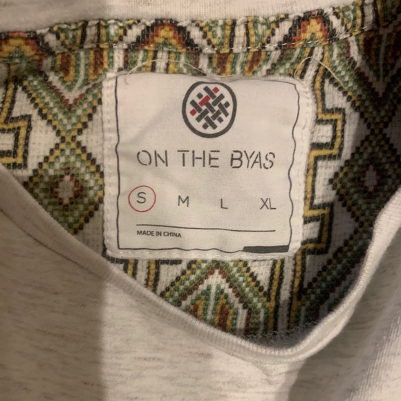 Grey Shirt with Pattern Pocket - Picture 2 of 2